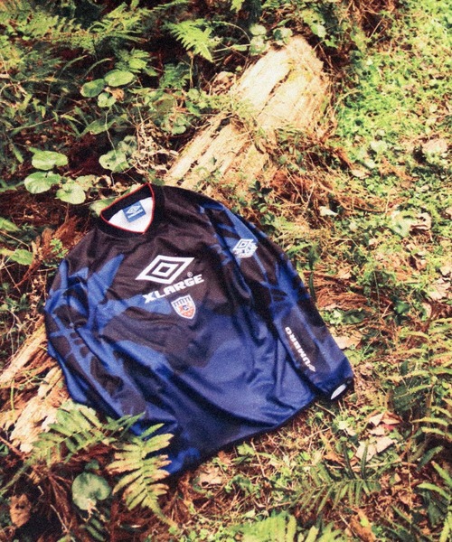 umbro tシャツ XLARGE×UMBRO L/S SOCCER JERSEY メンズ