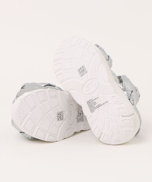【Steve Madden】ソールサンダル シルバーグリッター エレガント STEVE MADDEN サンダル ボリュームソールサンダル/S.MADDEN