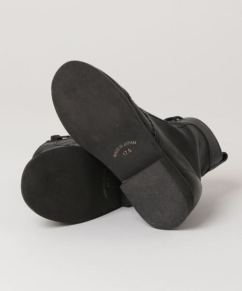 「POMPKINS」 「KIDS」ショートブーツ 17cm ブラック系その他 キッズ_画像3