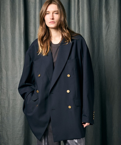 MAISON SPECIAL（メゾンスペシャル） テーラードジャケット X ブラック