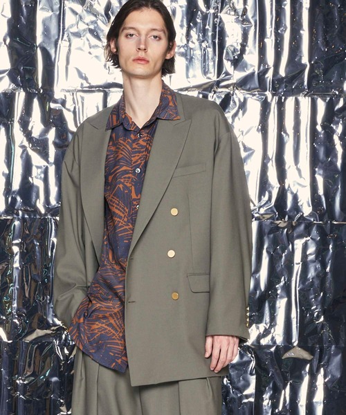 MAISON SPECIAL（メゾンスペシャル） テーラードジャケット X ブラック