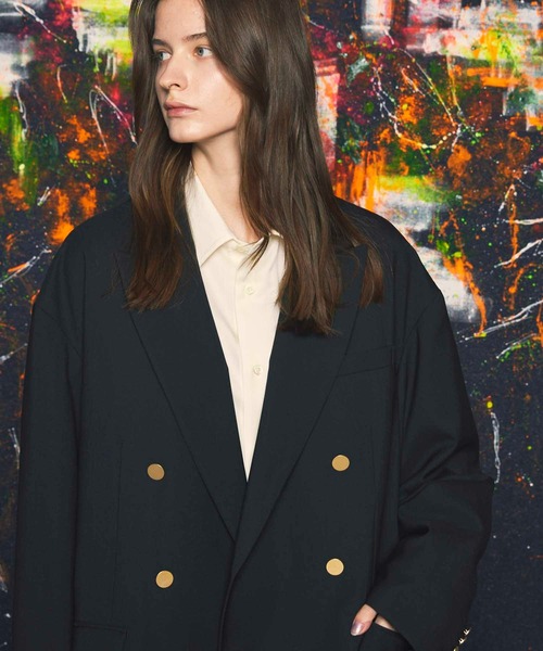 MAISON SPECIAL（メゾンスペシャル） テーラードジャケット X ブラック