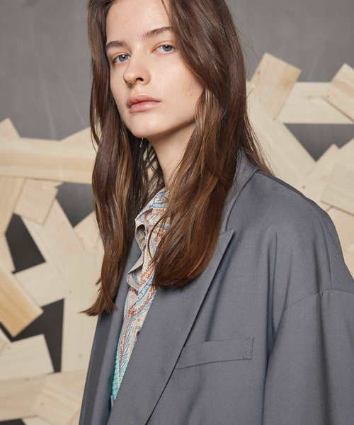 MAISON SPECIAL（メゾンスペシャル） テーラードジャケット X ブラック