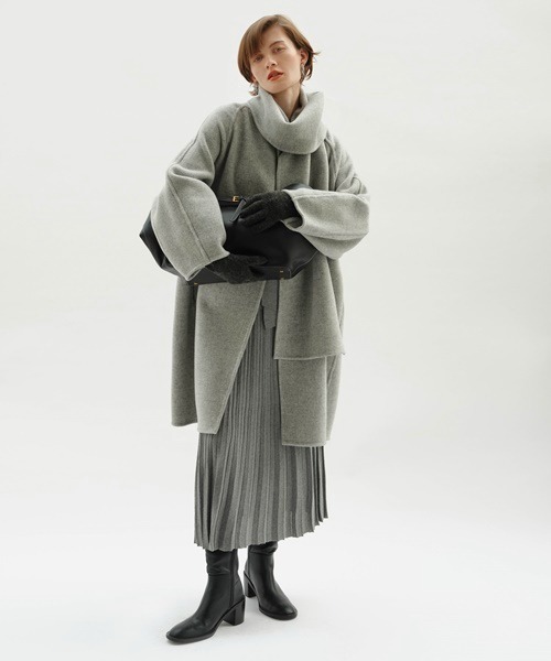 Mila Owen（ミラオーウェン） コート 0 グレー レディース : ZOZOTOWN