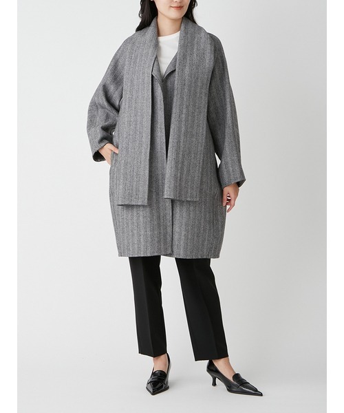 Mila Owen（ミラオーウェン） コート 0 グレー レディース : ZOZOTOWN