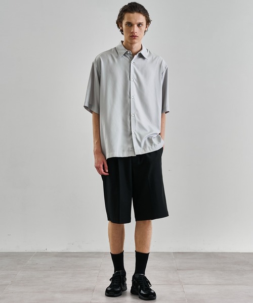 UNITED TOKYO シャツ DRY RAYON ショートスリーブシャツ 接触冷