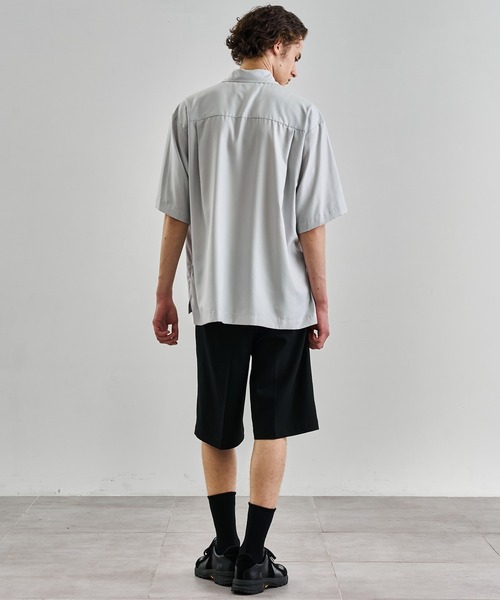UNITED TOKYO DRY RAYON ショートスリーブ シャツ 1 DRY RAYON ショートスリーブシャツ(1 OFF WHITE): : メンズ