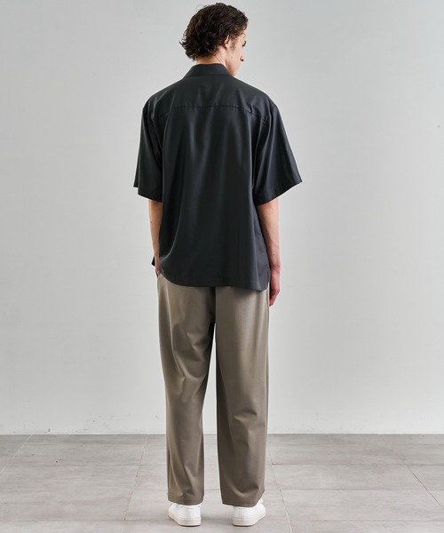 UNITED TOKYO DRY RAYON ショートスリーブ シャツ 1 DRY RAYON ショートスリーブシャツ(1 OFF WHITE): : メンズ