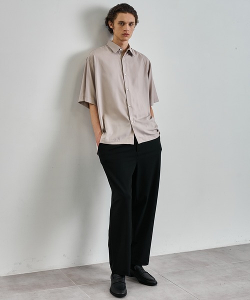 UNITED TOKYO シャツ DRY RAYON ショートスリーブシャツ 接触冷