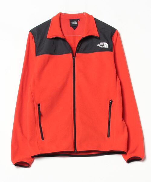 THE NORTH FACE ジップアップジャケット レッド THE NORTH FACE 「THE FACE」 ジップアップブルゾン MEDIUM