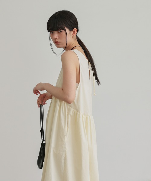 ワンピース ノースリーブコクーンワンピース : ZOZOTOWN Yahoo!店