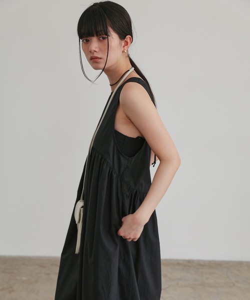 日本製★FOXEYNEWYORK　ノースリーブ　コクーンワンピース　38 ワンピース ノースリーブコクーンワンピース : ZOZOTOWN Yahoo!店