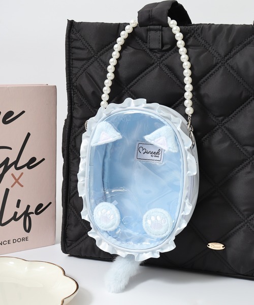 FUNALIVE（ファンアライブ） ポーチ Mineed by Oselネコミミ付ぬい