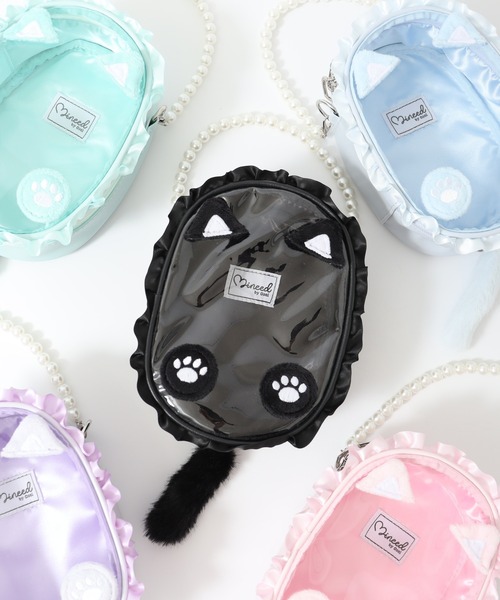 FUNALIVE（ファンアライブ） ポーチ Mineed by Oselネコミミ付ぬい