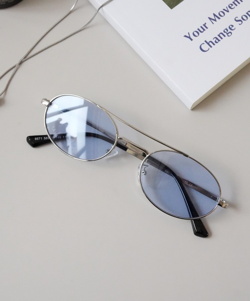 Port（ポート） サングラス 「 」ダブル ブリッジ オーバル サングラス
