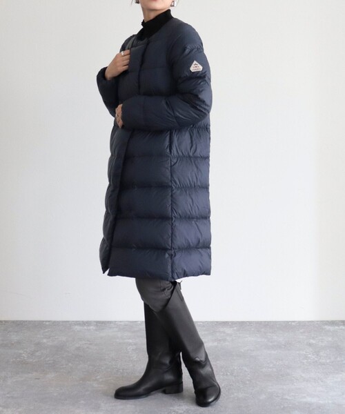 「Pyrenex」 ダウンコート 38 ブラック レディース_画像6