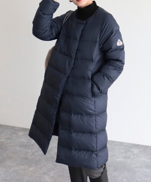 「Pyrenex」 ダウンコート 38 ブラック レディース_画像8