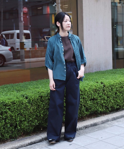 Brocante ブラウス シャツ 「Brocante / ブロカント」 リネン