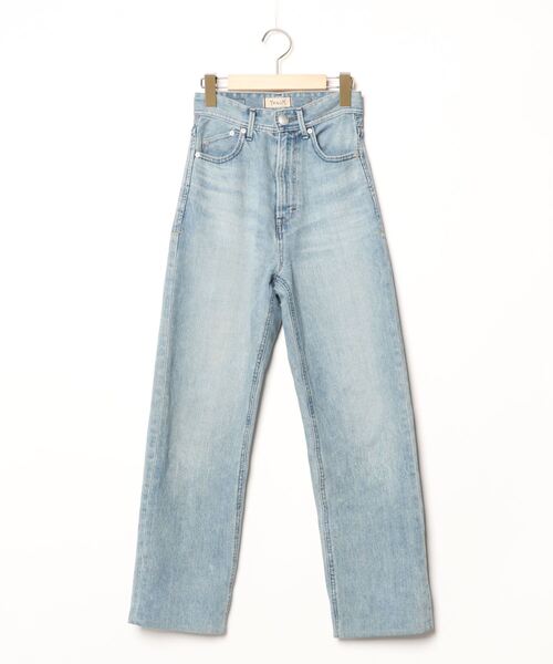 YANUK デニムパンツ YANUK 「YANUK」 加工デニムパンツ 22inch ブルー レディース
