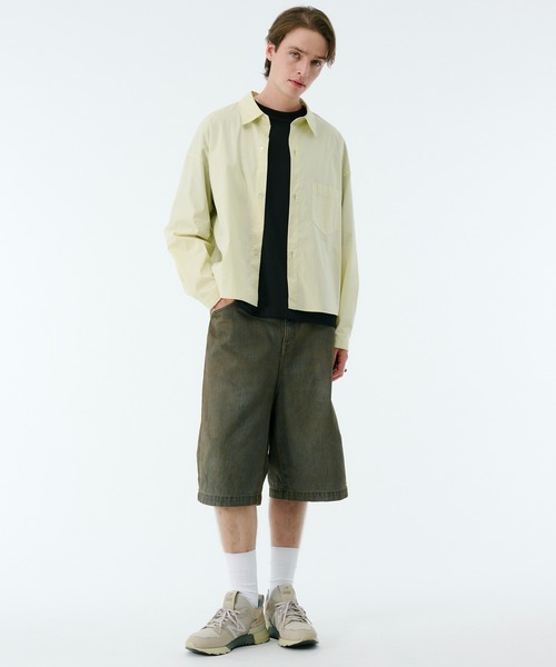 PUBLIC TOKYO ジーンズ DENIM バギーデニムショートパンツ