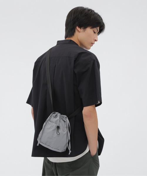 MHL. ナイロンショルダーバッグ MHL. ショルダーバッグ バッグ WASHED NYLON レディース