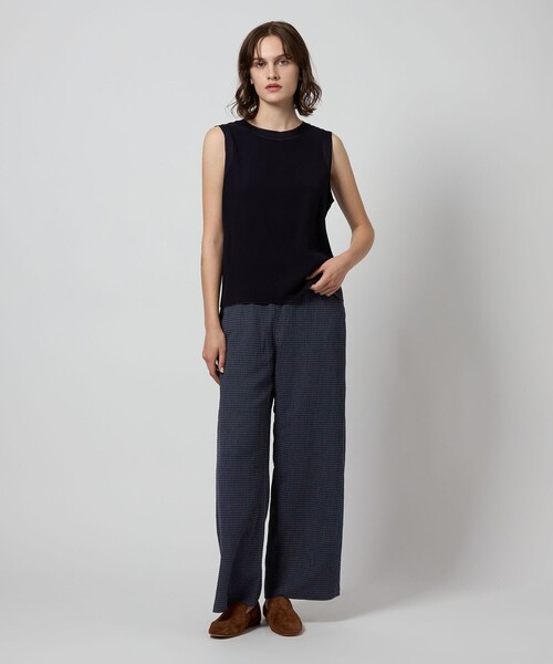 STEVEN ALAN パンツ 「Steven Alan」クレープ チェック イージー