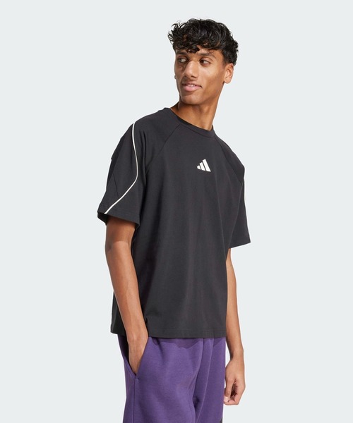 Tシャツ(半袖+袖なし) adidas M adidas（アディダス） Tシャツ 半袖 メンズ ラウンジ アイス