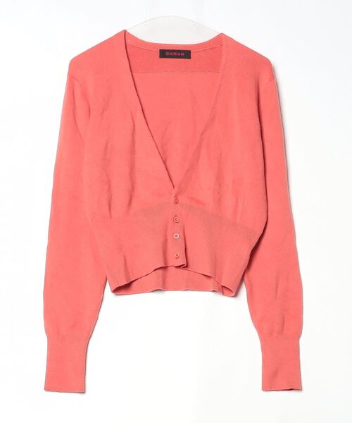「BEAUTY&YOUTH UNITED ARROWS」 ニットカーディガン FREE オレンジ レディース BEAUTY&YOUTH UNITED ARROWS（ビューティーアンドユース