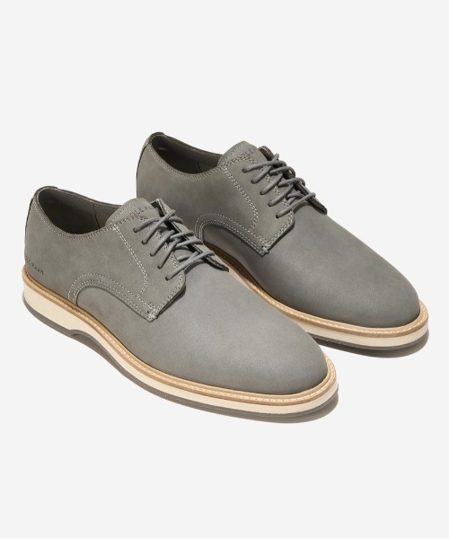 【美品】コールハーン オリジナルグランド グレー スエード 27cm メンズ COLE HAAN（コールハーン） 革靴 ビジネスシューズ モールス グランド