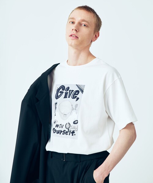 ADAM ET ROPE'（アダムエロペ） tシャツ 「Chocomoo×ADAM ET ROPE