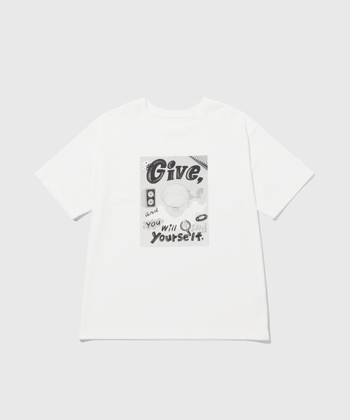 ADAM ET ROPE'（アダムエロペ） tシャツ 「Chocomoo×ADAM ET ROPE