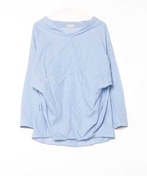 DEUXIEME CLASSE - ドゥーズィエム チュニック レディース - Deuxieme Classe 「Deuxieme Classe」 長袖チュニック - ブルー