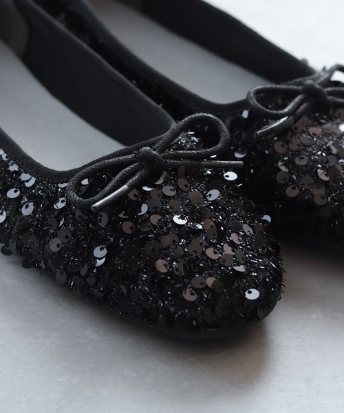 [SESTO] Flat туфли-лодочки 25.0cm слоновая кость женский 