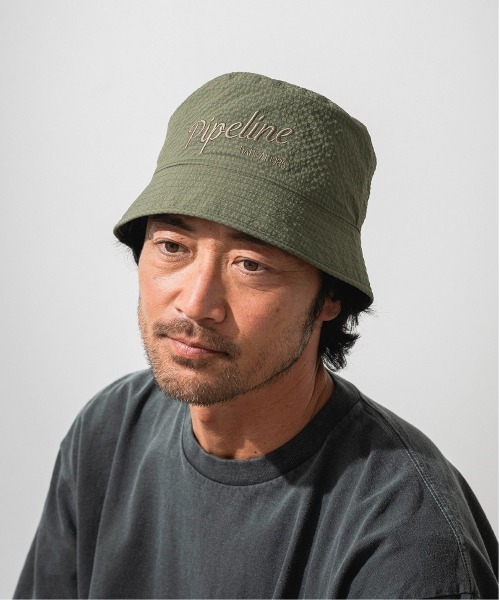 OFFSHORE 帽子 ハット CLASSIC PIPE LINE LOGO BUCKET HAT