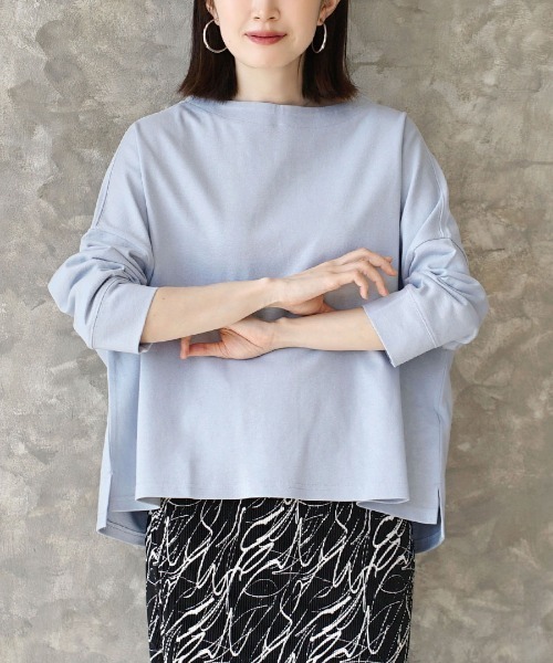 「JOURNAL STANDARD」 長袖カットソー FREE ブルー レディース JOURNAL STANDARD relume 「JOURNAL relume」 長袖カットソー