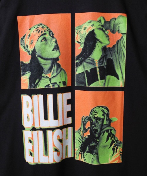 tシャツ 「ROCK-OFF」BILLIE EILISH（ビリー・アイリッシュ）3