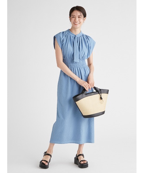 CELFORD（セルフォード） 半袖ワンピース 38 グレー レディース