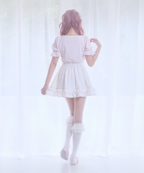Fiorforte スカート Heart frill skirt : ZOZOTOWN Yahoo!店 - 通販