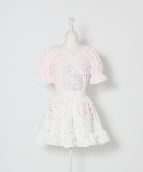 Fiorforte スカート Heart frill skirt : ZOZOTOWN Yahoo!店 - 通販