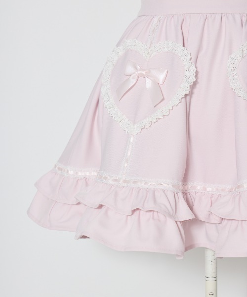Fiorforte スカート Heart frill skirt : ZOZOTOWN Yahoo!店 - 通販
