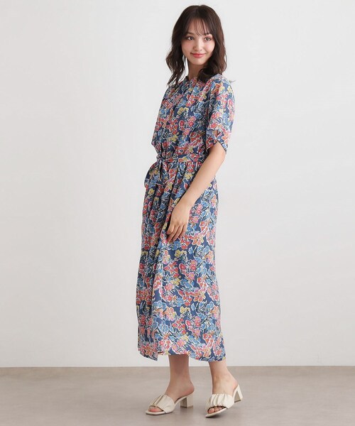 LAURA ASHLEY（ローラアシュレイ） ワンピース 半袖 「WEB限定／洗える
