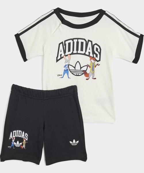 adidas（アディダス） ジャージ ディズニー ショーツと半袖Tシャツの