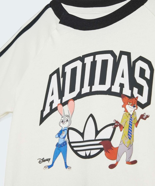 adidas ジャージ ディズニー ショーツと半袖Tシャツのセット