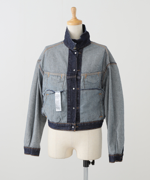 新品未使用　Spick＆span デニムジャケット 25SS 今期商品 Spick＆Span デニムジャケット gジャン 「一部店舗+WEB限定