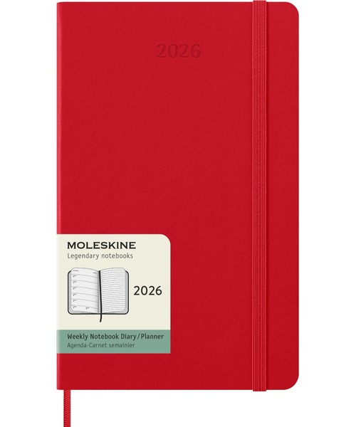 MOLESKINE（モレスキン） 手帳 2026年 1月始まり 12ヵ月 ウィークリー