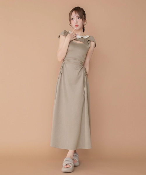 PriCHOU ワンピース ロングスウェットワンピース / Long Sweat One