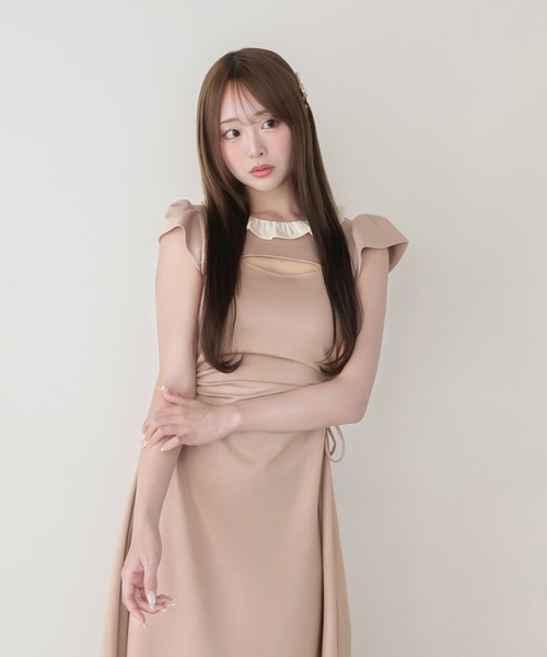 PriCHOU ワンピース 半袖 ロングスウェットワンピース / Long Sweat 
