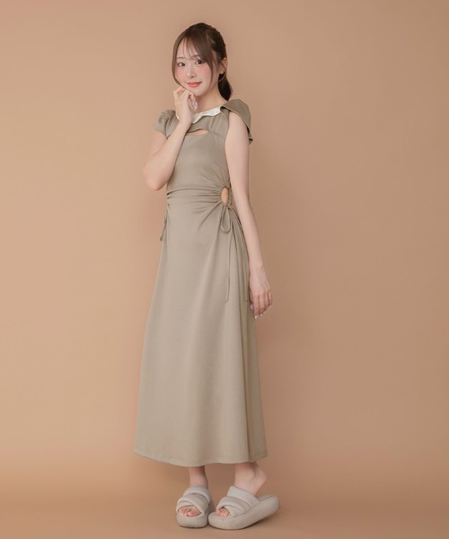 PriCHOU ワンピース ロングスウェットワンピース / Long Sweat One