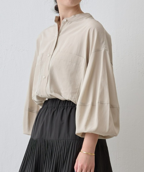 BEARDSLEY（ビアズリー） 長袖ブラウス FREE ベージュ レディース