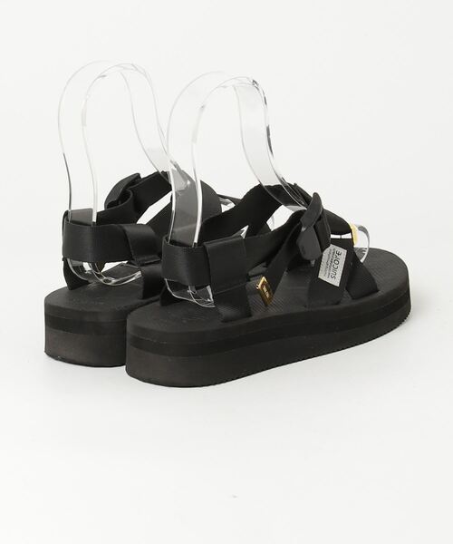 「SUICOKE」 フラットサンダル 24cm ブラック レディース_画像2
